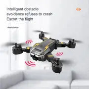 KXMG Drone S60/G6 RC Drone Dual HD Camera, Three-Sided Obstacle Avoidance, FPV WIFI, One-key Take Off And Landing,Foldable Quadcopter,Toy For Boy UAV