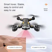 KXMG Drone S60/G6 RC Drone Dual HD Camera, Three-Sided Obstacle Avoidance, FPV WIFI, One-key Take Off And Landing,Foldable Quadcopter,Toy For Boy UAV