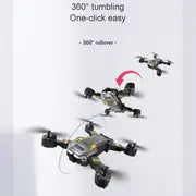 KXMG Drone S60/G6 RC Drone Dual HD Camera, Three-Sided Obstacle Avoidance, FPV WIFI, One-key Take Off And Landing,Foldable Quadcopter,Toy For Boy UAV