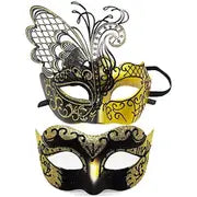 Pack/2PCS Masquerade Mask Victorian Gothic Party Masks Costume Masks Halloween Party