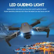 Drone E88 Pro WIFI Drone With Wide Angle HD Camera Height Hold RC Foldable Quadcopter Dron Gift Toy UAV