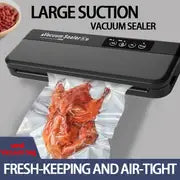 Automatic Vacuum Sealing Machine, Compression Sealing Machine With 10/50/100pcs Bags
