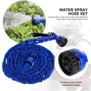 1pc Expandable Garden Hose Flexiable Water Hose With 7 Function Nozzle Lightweight Retractable Garden Hose For Outdoor,50ft-200ft