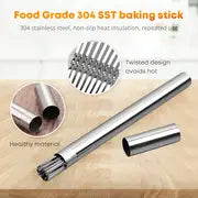 Upgrade Your BBQ Game with 10/20pcs Stainless Steel Barbecue Skewer Storage Tube!