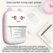 Compact & Wireless Portable Mini Printer For Photos, Labels, Receipts & More - Compatible With IOS & Android