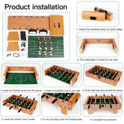 Table Football Kit, Family Multiplayer Game Toys, Surprise Gifts Halloween/Thanksgiving Day/Christmas Gift