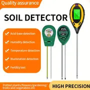 1pc 4-in-1 soil survey instrument, Electronic Soil Detector, PH Tester, Light Meter, Acid And Alkali Detection