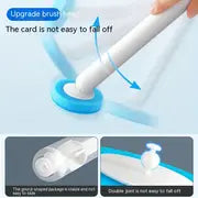 1set Complete Toilet Cleaning Kit With Storage Caddy And 16 Refillable Toilet Wand Heads - Easy And Effective Bathroom Cleaning System , Bathroom Tools