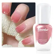 Water-based Nude Nail Polish, Odorless, Free Baking Quick Drying Lasting Nail Lacquer For Salon DIY At Home