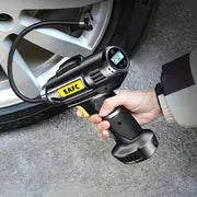 120W Portable Car Air Compressor: Inflate Your Tires With Ease - Wireless & Wired Handheld Pump With LED Light