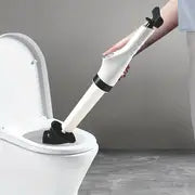 1pc Toilet Plunger, Drain Unblocker, Powerful Manual Pneumatic Dredge Equipment, High Pressure Air Drain Blaster Cleaner High Efficient, Applied To Kitchen, Bathroom, Clogged Pipe