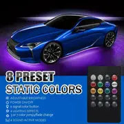16 Million Dream Colors Chasing - Underglow Kit For Cars, SUVs & Trucks With App & Remote Control
