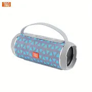 TG116C Outdoor Portable Upright Wireless Compatible Speaker, Cute Little Cube Speaker Music Player, Support USB/ TF/ FM Radio Music, Stereo Ultra Bass Speaker, Connect With Mobile Phone/Tablet/TV, Connect Within 393.7 Inch