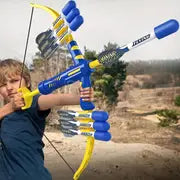 Unleash Your Inner Archer: Kids Bow And Arrow Set For Ages 8-12 - 120ft Range, 10 Arrows, 2 Archers, 20 Foam Darts & Targets! Christmas, Halloween, Thanksgiving Gift