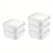 10pcs Transparent Food Preservation Box, Refrigerator Vegetable Meat Storage Sorting Box, Food Storage Containers, Home Kitchen Utensi