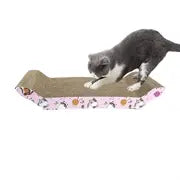 Premium Corrugated Cat Scratch Board - Durable Scratcher For Stress Relief And Playtime
