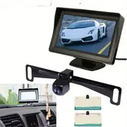 Car Rear View System With Camera And 4.3" Car LCD Display