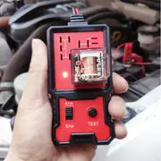 Auto Car Automotive Relay Tester For 12V 4pin And 5 Pin With Battery Clips