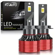 TOAUTO 2Pcs H4 LED Headlight H1 H7 H8 H9 9005 HB3 9006 HB4 H11 Car Light 60000LM 110W 6500K 3570 CSP Chips 6500K Auto Fog Lamp High Low Beam Bulbs