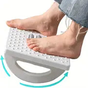 Rolling Foot Rest For Under Desk At Work Scrollable,Foot Massager Footstool,Equipped With Anti Slip Foot Pads And Massage Roller Footstool,for Office, Work, Gaming, Computer, Gift