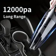 Upgrade Your Car Cleaning Game With This Portable High-Power Wireless Handheld Vacuum Cleaner - Long-lasting Range, Wet & Dry Cleaning, Complete Car Accessories Set