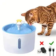 Cat Fountain 1.6L Automatic Pet Water Fountain Pet Water Dispenser, Dog/Cat Health Caring Fountain And Hygienic Dog Fountain