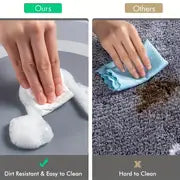 1pc Quick Dry Bath Mat-Numerous Tiny Pores Within The Bathroom Floor Mat Allows Water Evaporates Quickly In The Natural Air Usually, Watermarks Can Magically Vanish Within Few Minutes. It Won'T Be Damp 80×50cm/31.4×19.6in