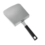 1pc Stainless Steel Griddle Food Mover Burger Food Shovel Grill Spatula Great For Stir Fry And Move Food, 15"