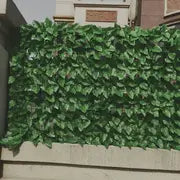 1pc Simulation Green Plants Fence Green Leaves Hedge Climbing Tiger Plants Wall Green Carrot Fence Vertical Greening Fence Leaves Rattan