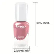 Water-based Nude Nail Polish, Odorless, Free Baking Quick Drying Lasting Nail Lacquer For Salon DIY At Home