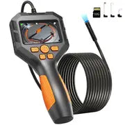 Inspection Camera With Light, Digital Industrial Borescope, Video Endoscope, Scope Camera 2.8" IPS Screen, Waterproof Flexible Probe, 1080p, Tool For Home, Pipe, Automotive