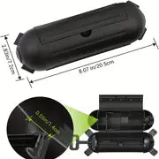 3pcs Outdoor Extension Cord Cover - Black/Green Weather Resistant Plug Connector Safety Seal For Outside