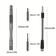 1Pc 128 In 1 Precision Screwdriver Set, Magnetic Driver Kit With Flexible Shaft, Professional Magnetic Repair Tool Kit For Computer, Laptop, Xbox, Macbook, Game Console, Men Tools Gift