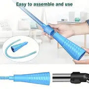 3pcs/set, Dryer Vent Cleaning Kit, Dryer Vent Vacuum Attachment, Bendable Dryer Lint Removal Tool, Dryer Lint Screen Cleaning Hose, Universal Adapter And Tiny Suction Tube, Cleaning Gadgets, Cleaning Accessories, Dorm Room Essentials