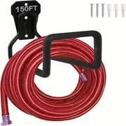 Gardening & Lawn Supplies: 1 Set of Lightweight, Kink-Free Hose Holder, Watering Sprinkler Nozzle & Solid Brass Fitting Connectors - Perfect for Yard Watering & Washing