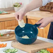 12 In 1 Multi-Functional Vegetable Chopper Carrots Potatoes Manually Cut Shred Slicer Radish Grater Kitchen Tools Vegetable Cutter For Hotel/Commercial