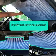 Car Sunshade, Sunshade, Retractable Sunshade, Sunshade, Car Front Windshield Curtain, 18.11inch