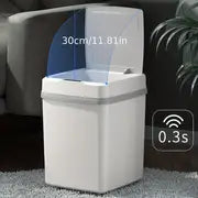 3.17gal Smart Sensor Trash Can: Fully Automatic Multi-function Electric Touch Storage Bucket For Home, Kitchen & Bathroom