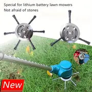 1pc Steel Wire Grass Trimmer Heads Rounded Edge Weed Trimmer, Cutting Electric Weedeater, Lightweight Grass Trimmer Edger Lawn Tool For Yard And Garden (3/6 Cutter Heads)
