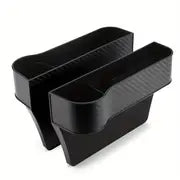 1 Pair Car Seat Gap Filler Organizer, Multifunctional Car Seat Key Holder Passenger Driver Front Seat Side Storage Box With Cup Holder