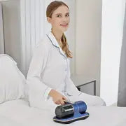 Household Mite Remover, Small Rechargeable Vacuum Cleaner, Can Be Used On Beds, Sofas, Carpets, And High-power Household Bed Sheet Cleaner Can Effectively Remove Mites