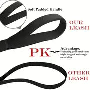 3-in-1 Dog Leash: Adjustable Car Seat Belt for Outdoor Activities, No Pulling