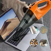 Upgrade Your Car Cleaning Game With This Portable High-Power Wireless Handheld Vacuum Cleaner - Long-lasting Range, Wet & Dry Cleaning, Complete Car Accessories Set