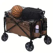 1pc Utility Wagon Net, Wagon Cargo Net, Wagon Parts Cargo Net, Heavy Duty Nylon Net For Garden Cart, Folding Trolley, Cart