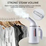 1pc Steamer For Clothes Steamer, Handheld Clothing Steamer For Garment, Portable Travel Steam Iron，Portable Garment Steamer，Fast Heat-up ，Multifunction Powerful Steamer Suitable For Home And Travel