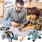 12-in-1 STEM Solar Robot Kit: Educational Science Experiment Set - Perfect Gift For Kids Boys & Girls,Christmas And Halloween Gift,Thanksgiving Gift!