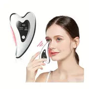 Gua Sha Facial Tool-electric Gua Sha Board-facial Carving Tool-facial Lifting Device-heating Vibration And Red Light Facial Massager