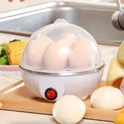 1pc Egg Cooker Automatic Power Off Home Small 1-person Multi-Functional Steamed Egg Custard Boiled Egg Machine Breakfast Artifact