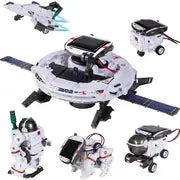 6-in-1 STEM Solar Robot Kit Toys Gifts For Kids 8 9 10 11 12 13 Years Old, Educational Building Science Experiment Set Birthday For Kids Boys Girls ,Halloween,Christmas and Thanksgiving Day gift