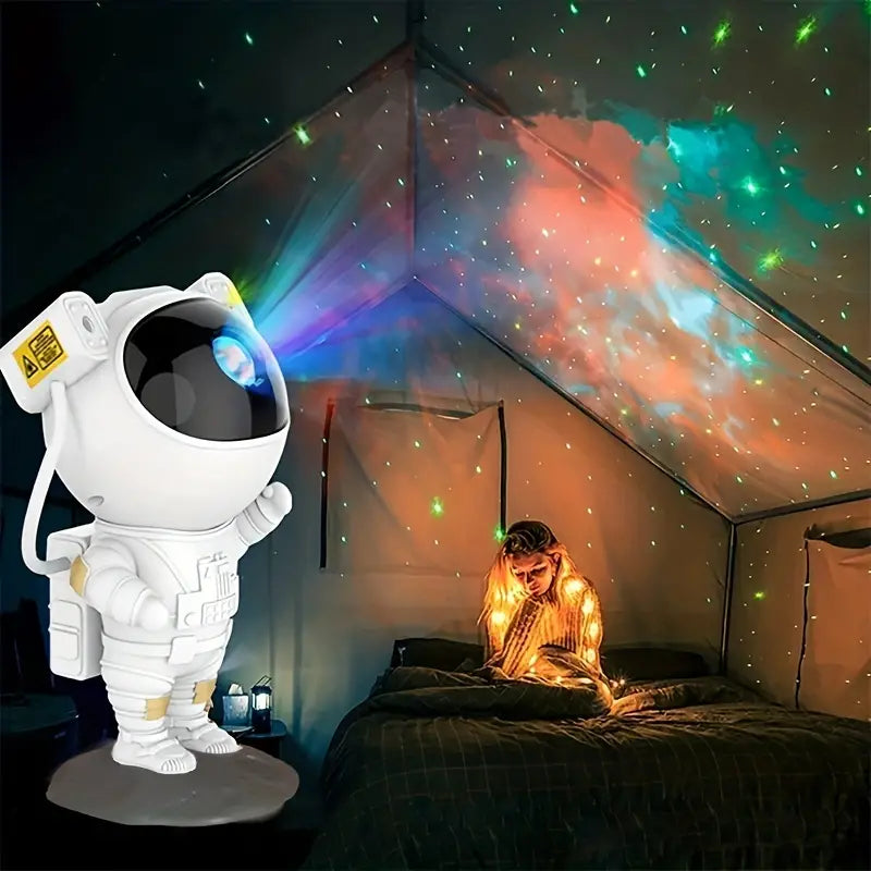 Create A Galaxy Of Wonder With VVIA Astronaut Galaxy Projector - Remote Control Night Light For Home Decor, Parties, & More!